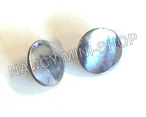Bouchon de trous d'essuie glace chromé (la paire) - NMS2058 - pièces Austin  Mini Cooper - Nancy Mini Shop