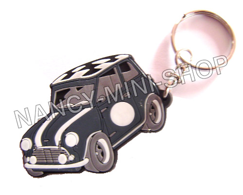 MOTOLITASIMCN LOGO POUR PORTE CLEF MINI COOPER NOIR