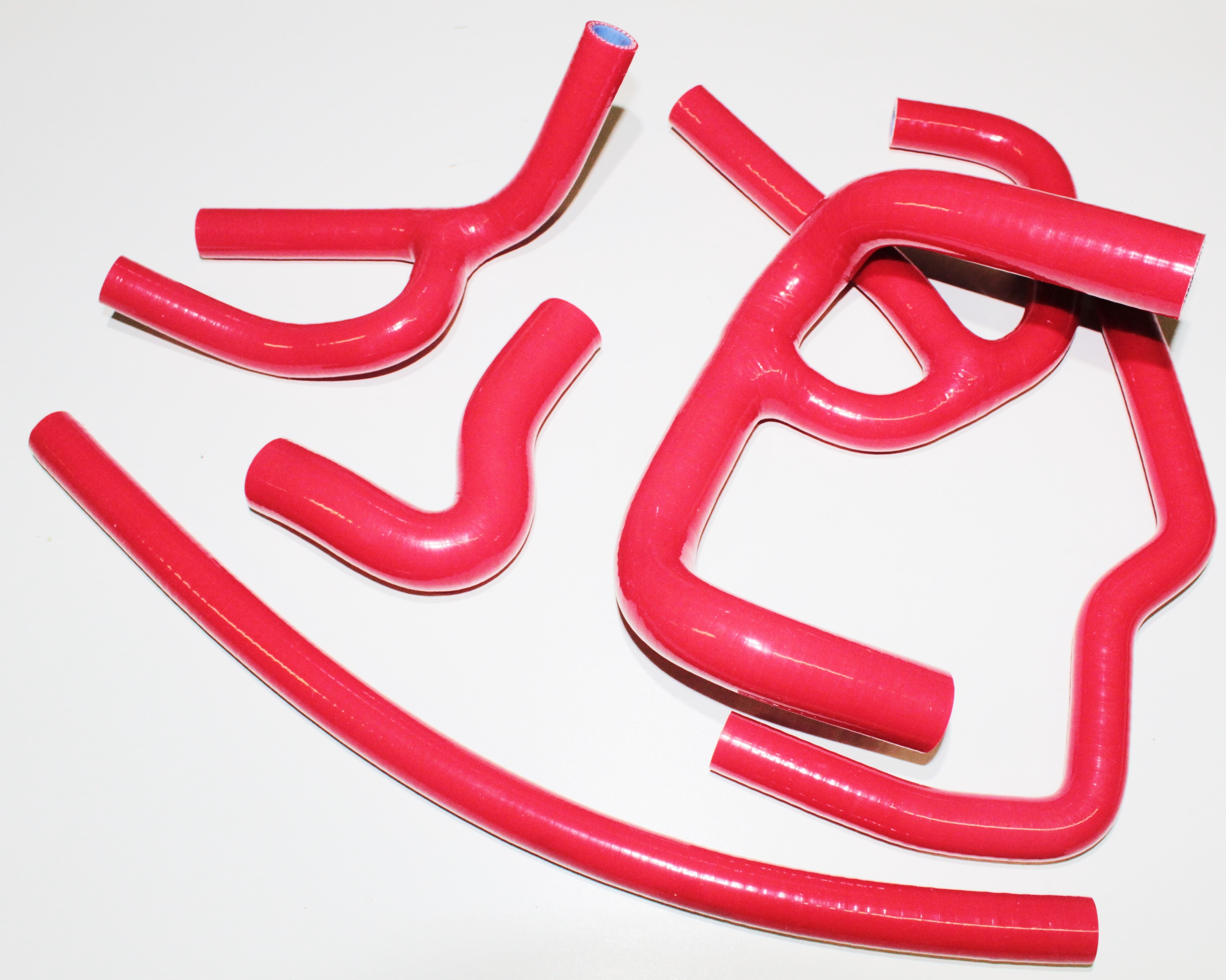 Durite de radiateur 1959/1991 (998cc - silicone rouge - inférieure