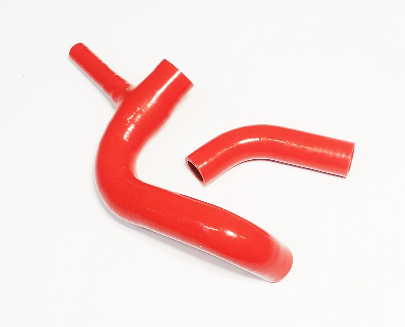 Durite de radiateur 1959/1991 (998cc - silicone rouge - inférieure