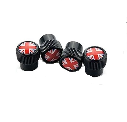 Bouchon de valves de roues UNION JACK (les 4) - NMS4051 - pièces